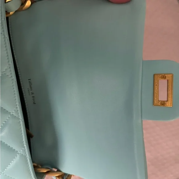 Tiffany & Fred Baby Blue Chain shoulder bag - Picture 6 of 7